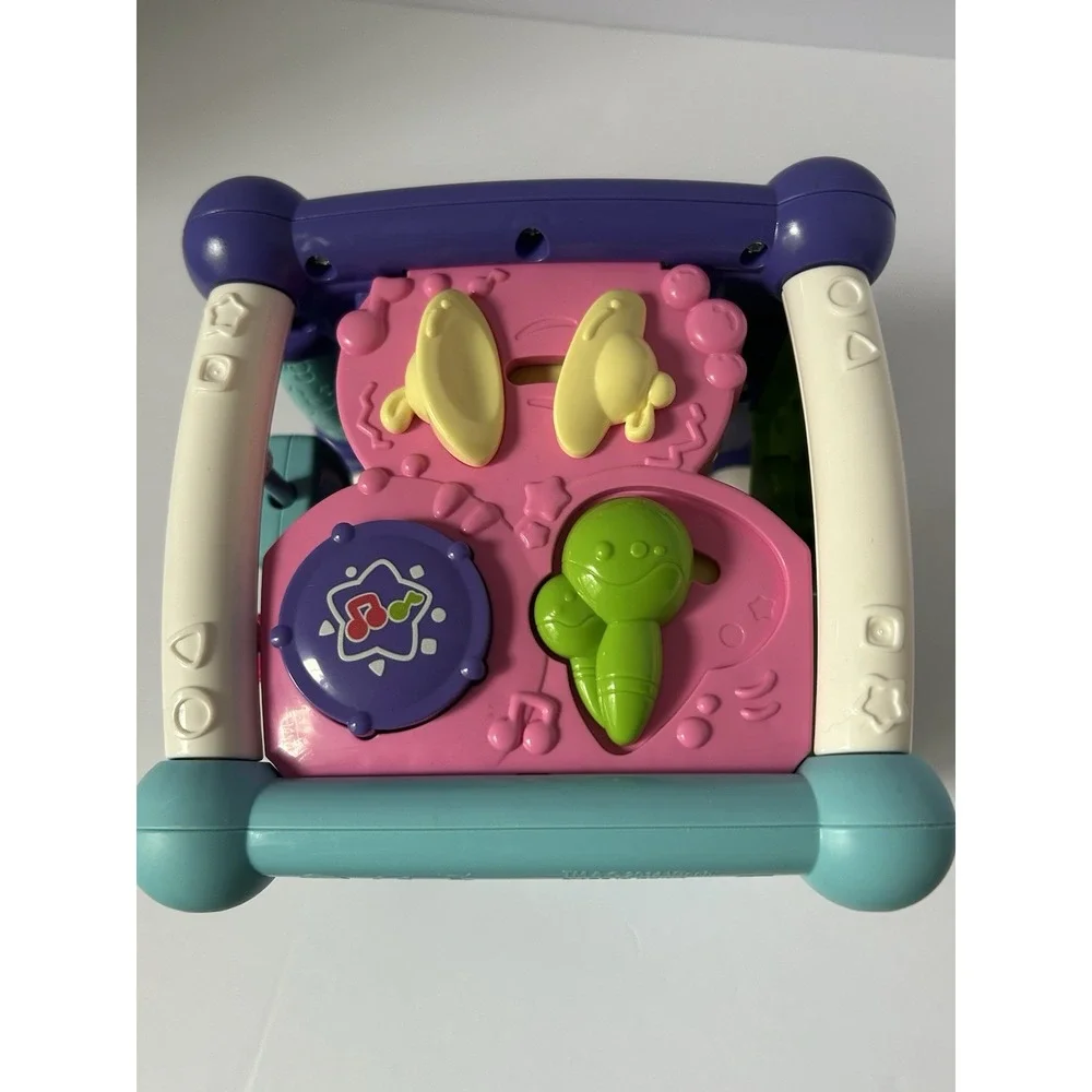 VTech Busy‎ Learners Activity Cube, Purple, Tested, Lights /Music Work